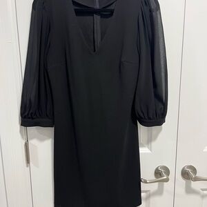 Dynamite Black Long Sleeve Dress